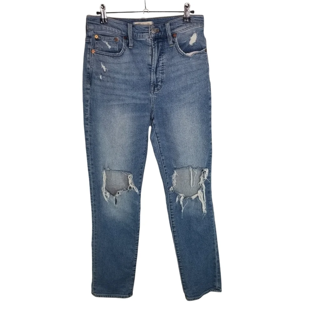 Madewell the perfect vintage jean distressed in denman wash